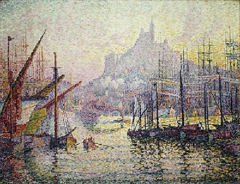 Paul Signac – View of the Port of Marseilles