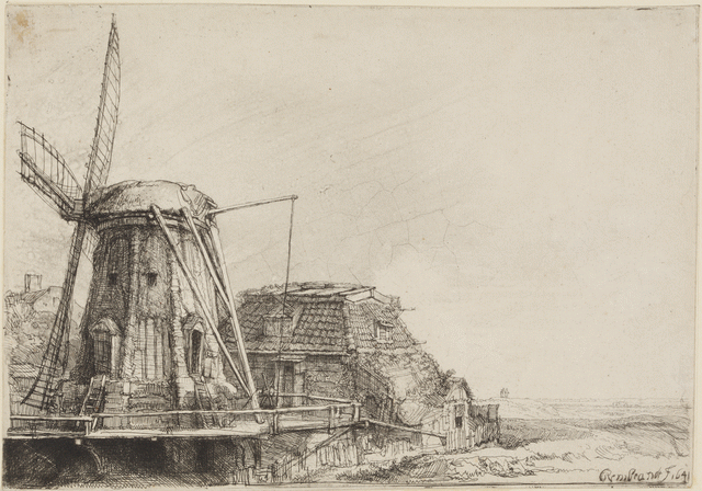 Rembrandt – Acqueforti di Paesaggi – Museo Städel