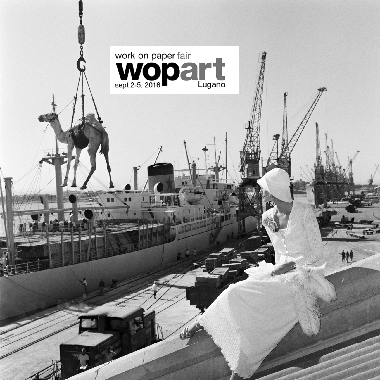 Gian Paolo Barbieri – Jill Kellington, Vogue France, Port Sudan for Missoni 1974 – 3/15 – 90×90 cm – Special Edition for WopArt fair 2016