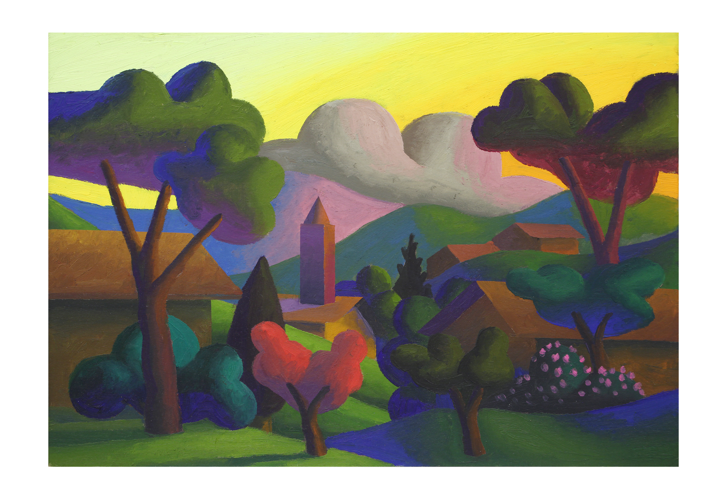 2009-Una-Sera-35×50-cm-olio-su-cartone