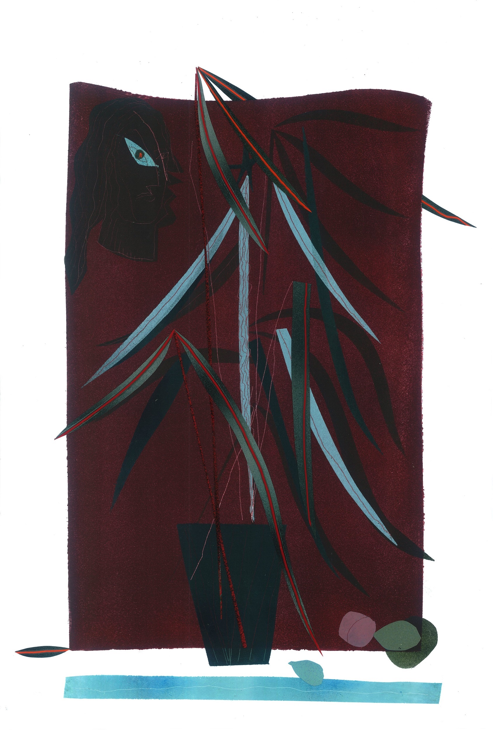 ANNUNCIAZIONE, 33×48 cm, oil on paper, 2020-min-min (3)