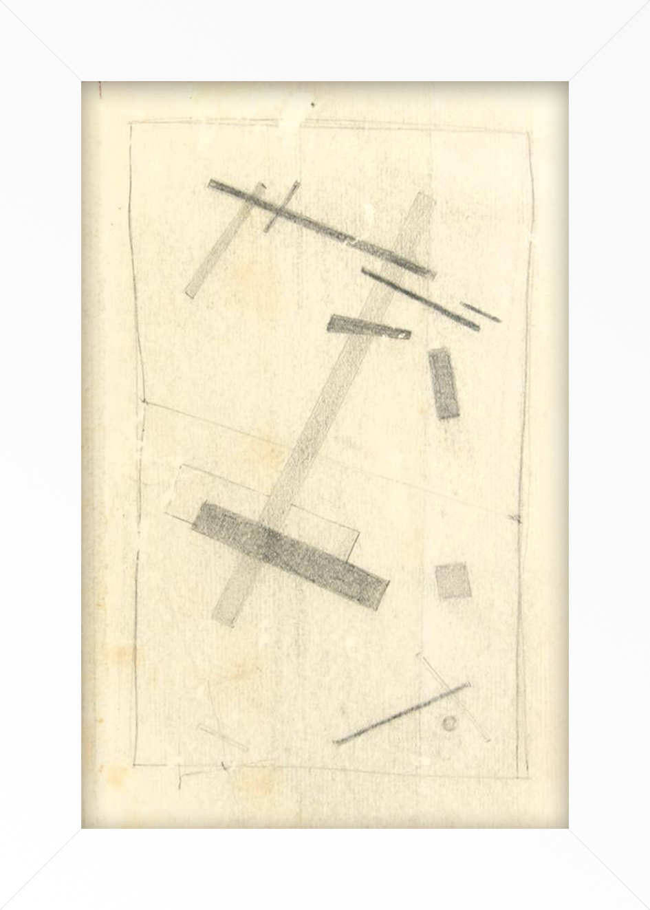 Kazimir Malevich, Construction Magnetique (variant), c.1920-22