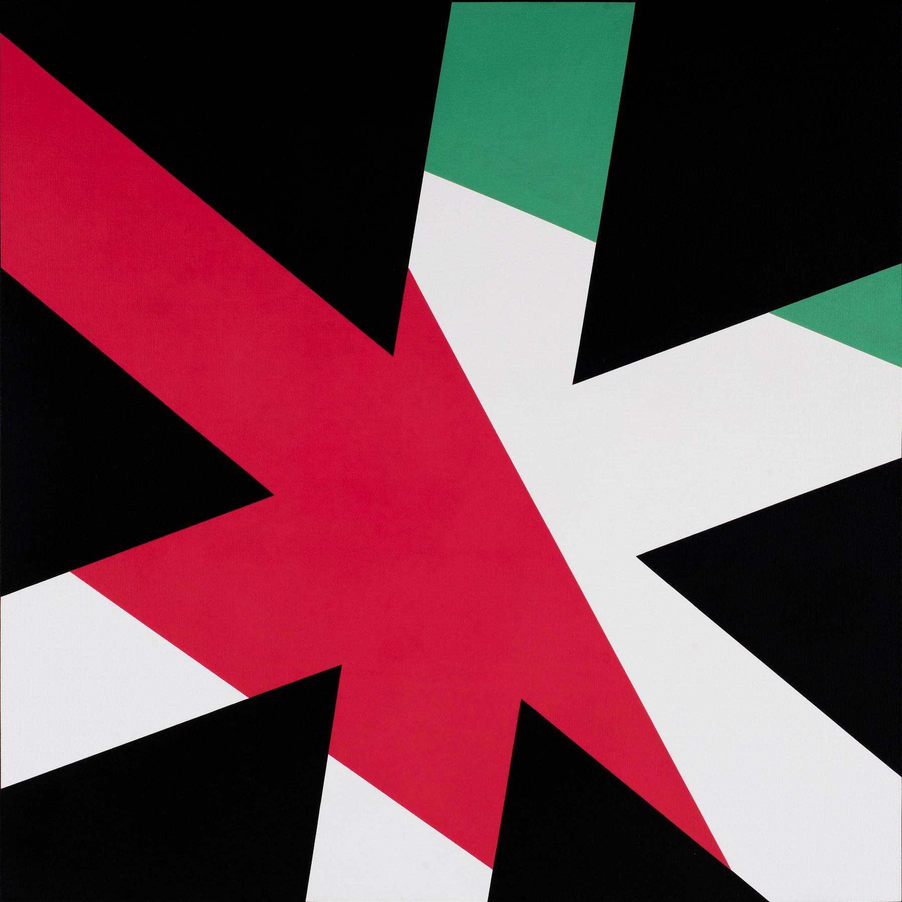 Livio Bernasconi Immagine 4, 2009, 95×95 cm, acrylic on canvas