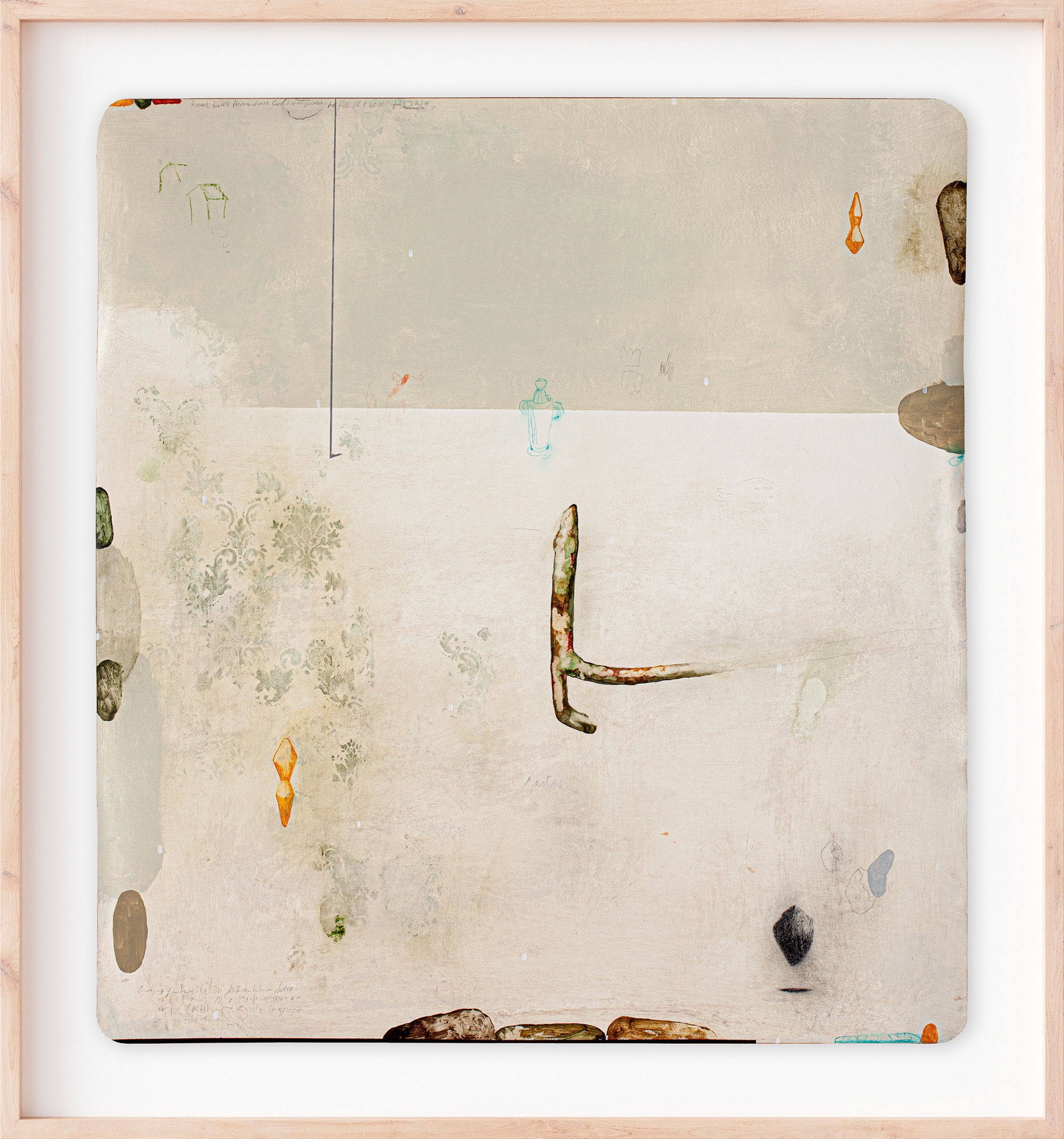 Mirko Baricchi – Cactus, 100×90, 2020 R cornice