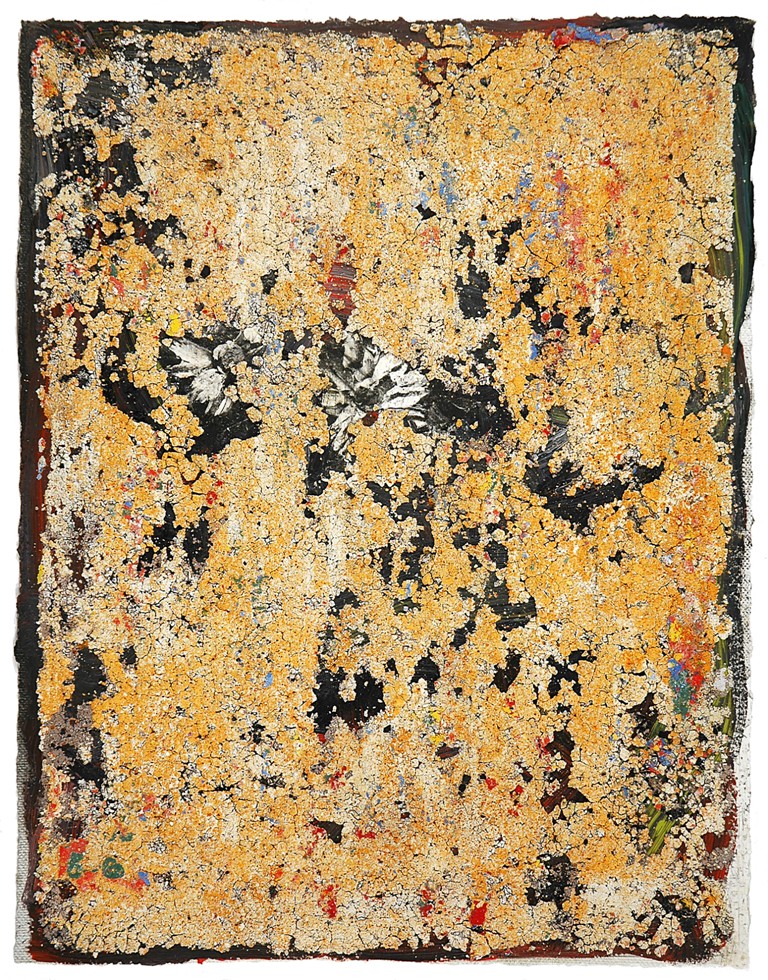 R.G. 12-07, 2007, 18×14” = 46x36cm, oil and pigments on paper