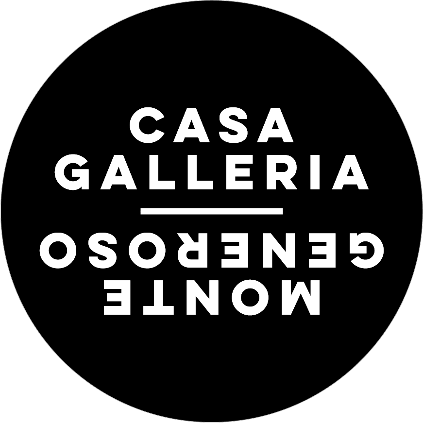 Rounded Logo Casagalleria white_black